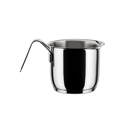 Alessi Pots&Pans AJM302 Bollilatte Acciaio 14 cm Induzione