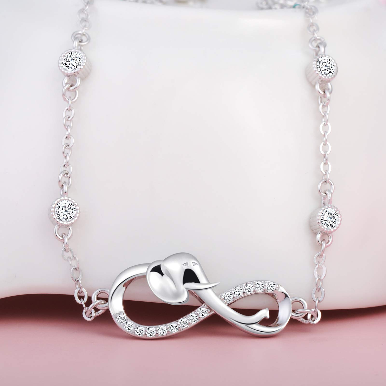 INFINIONLY Fashion Bracelets bracciale argento 925 diamante