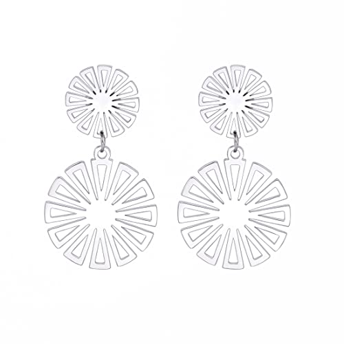 EUEAVAN Earrings orecchini fiore margherita donna