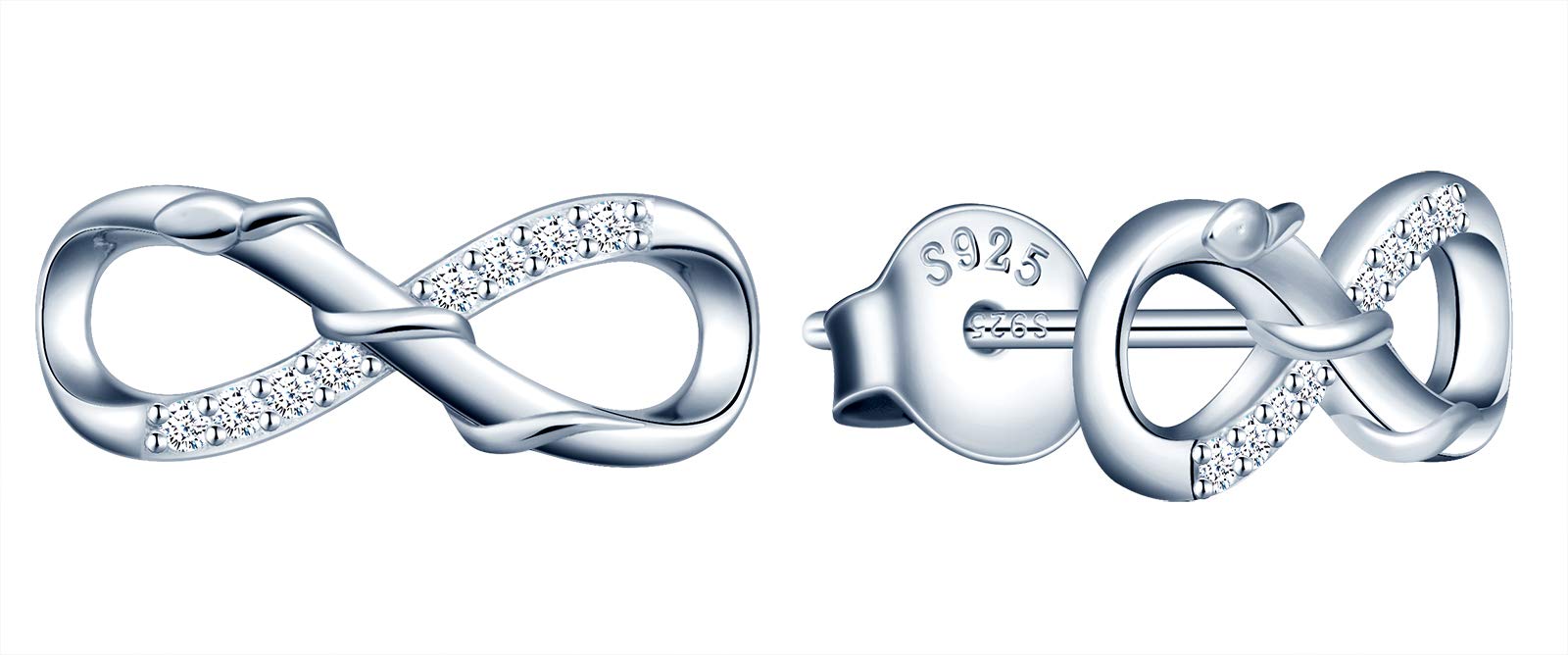 INFINIONLY Fashion Collana argento 925 infinito serpente