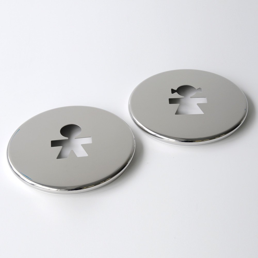 Alessi Girotondo AKK15 sottopentola acciaio 17,5 cm