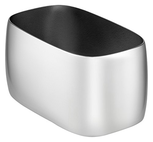 Alessi Bibo VS07 contenitore bustine tè zucchero acciaio