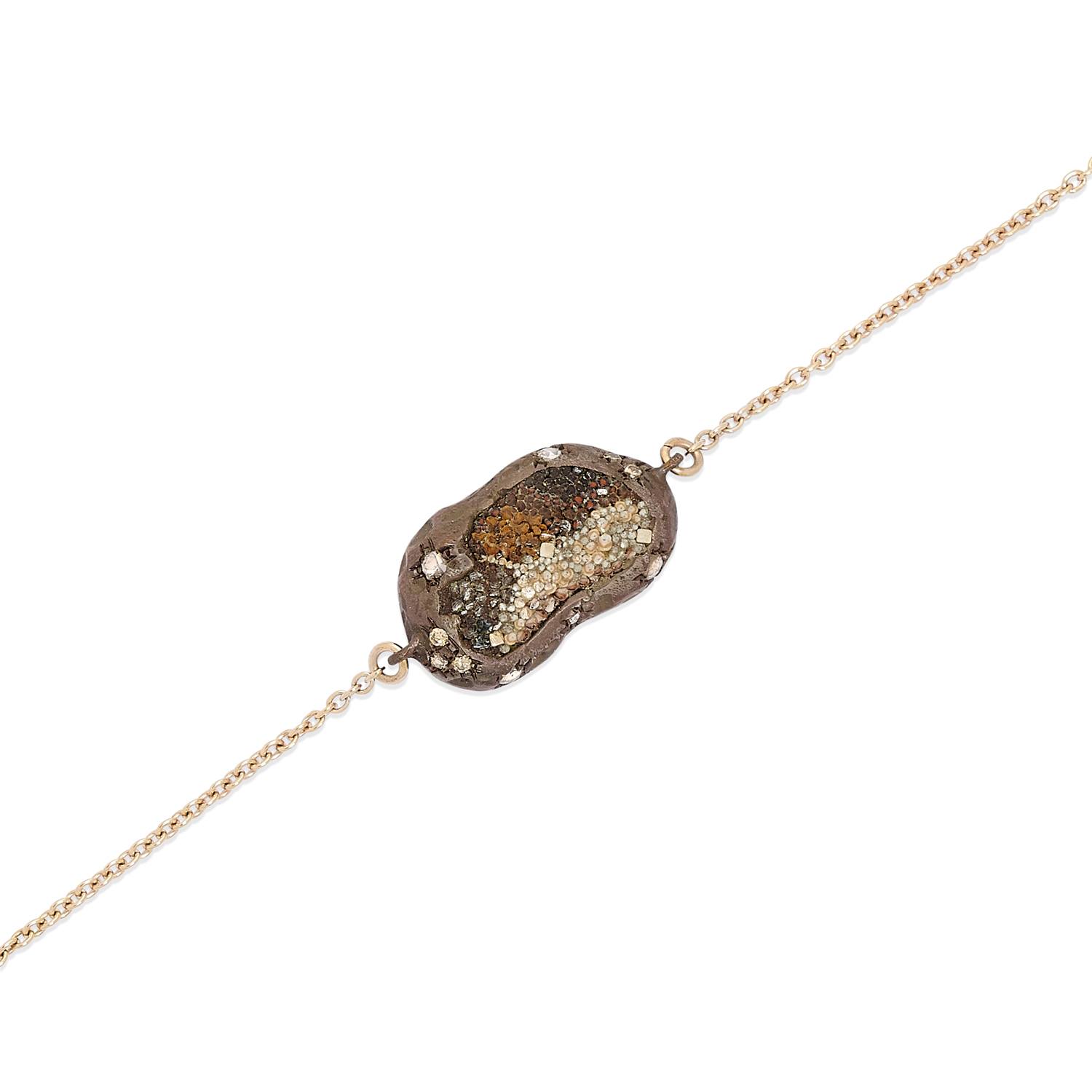 Le Sibille Bracciali Meteorite bracciale oro rosa diamanti