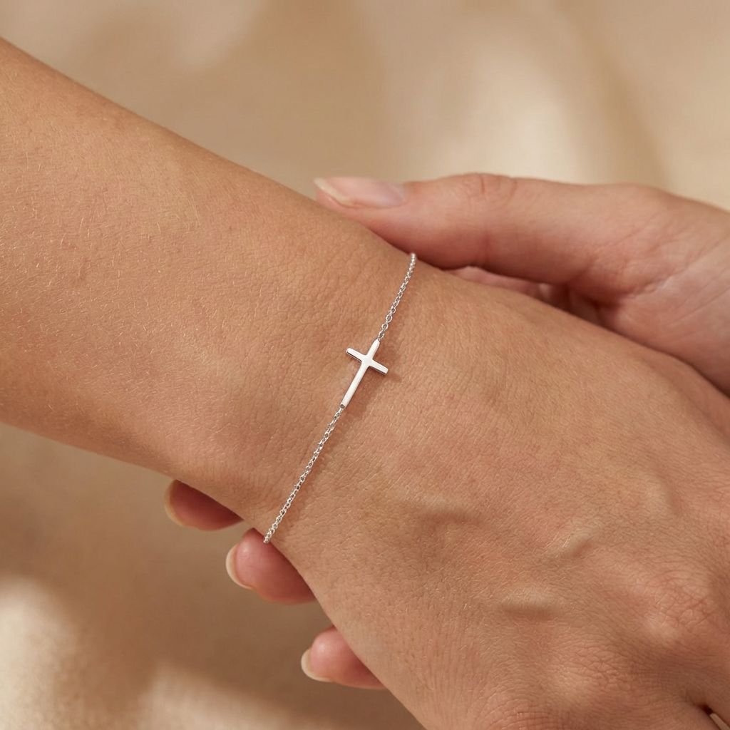 Engelsrufer Armbänder Kreuz bracciale argento 925 croce