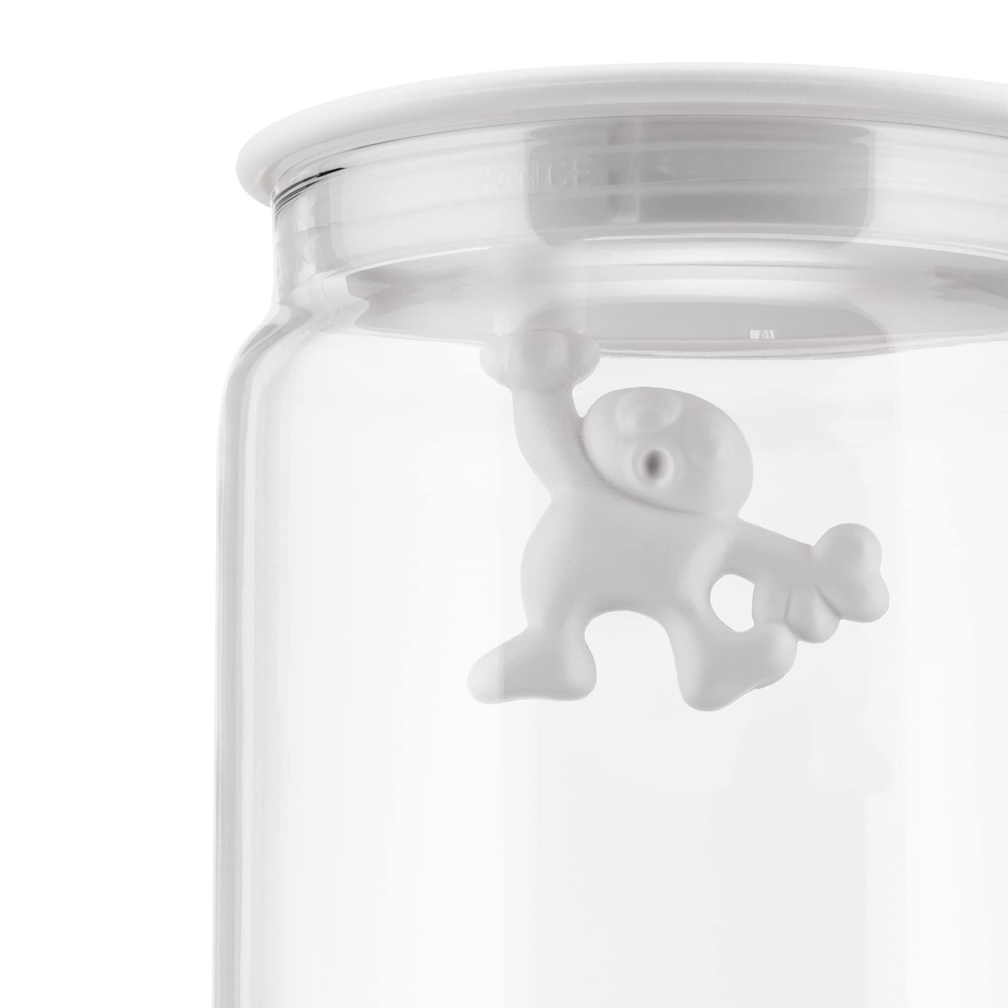 Alessi Gianni AMDR05 W Barattolo Vetro Bianco 90 cl