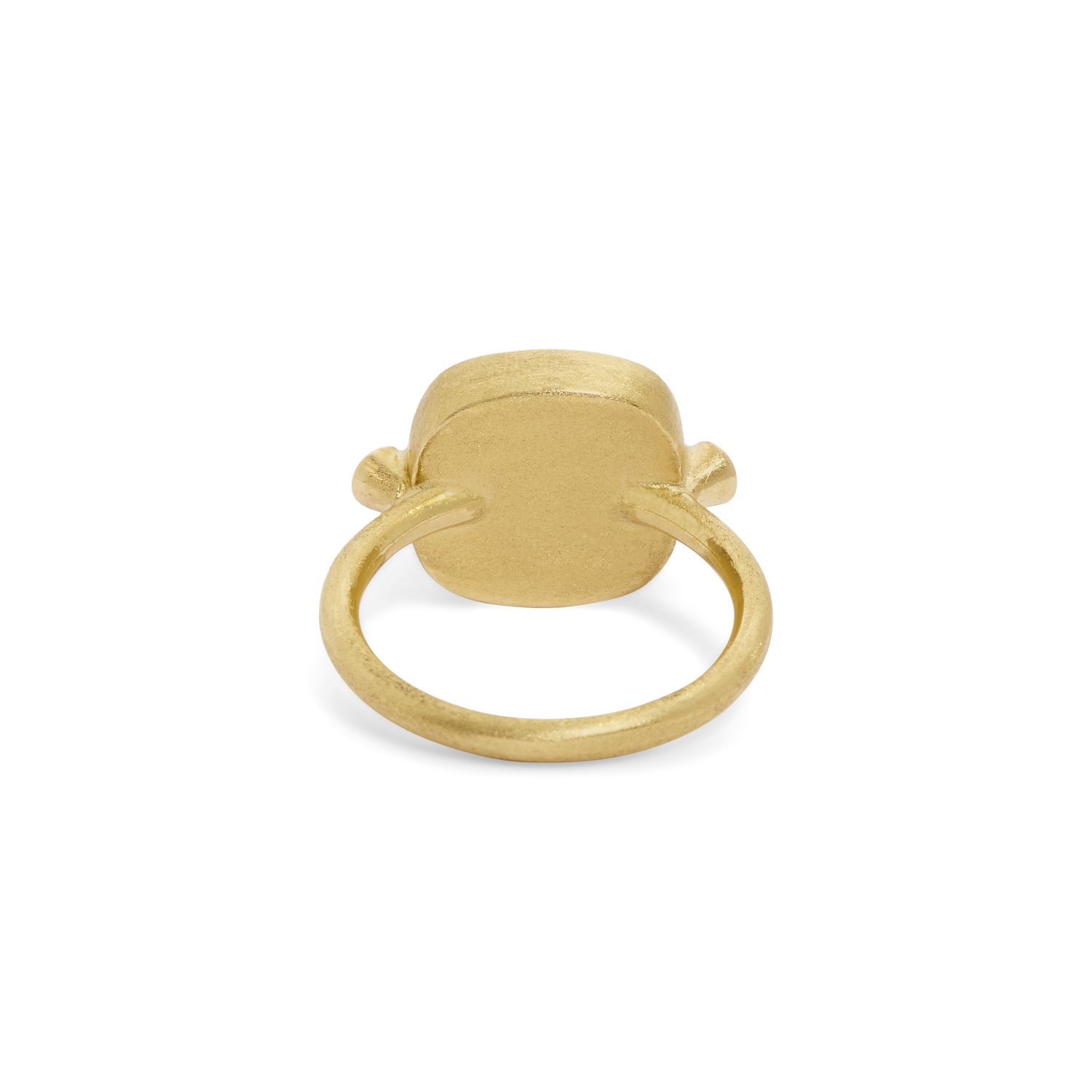 Le Sibille Fez anello oro giallo 18ct zaffiri mosaico