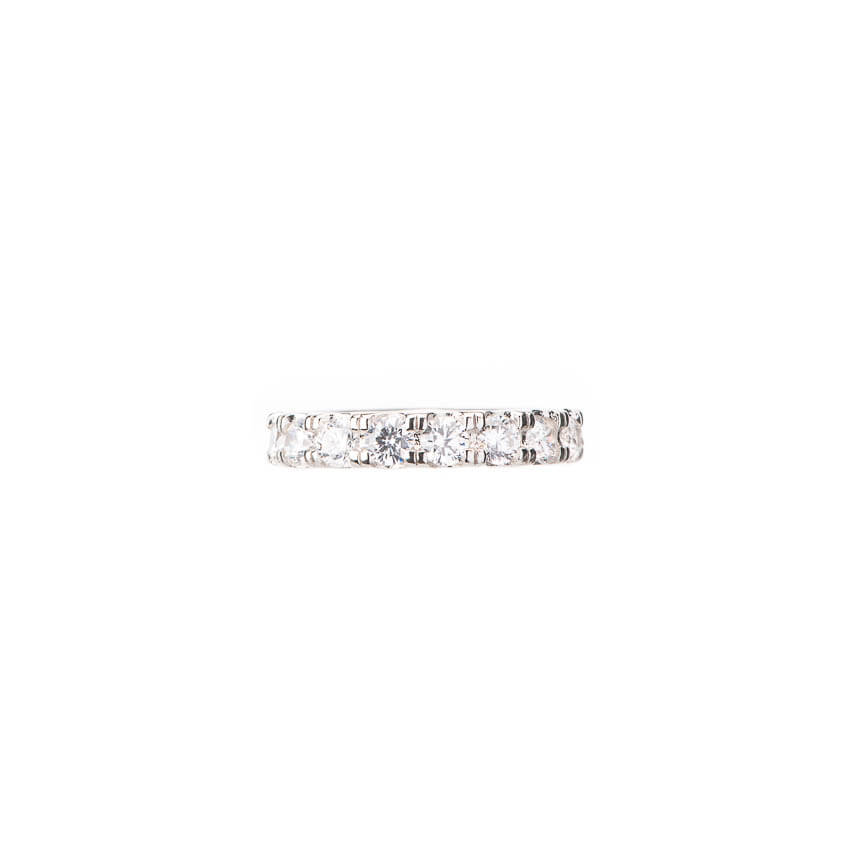 Chic Ad Hoc Anelli Fede Eternity Zirconi Brillanti