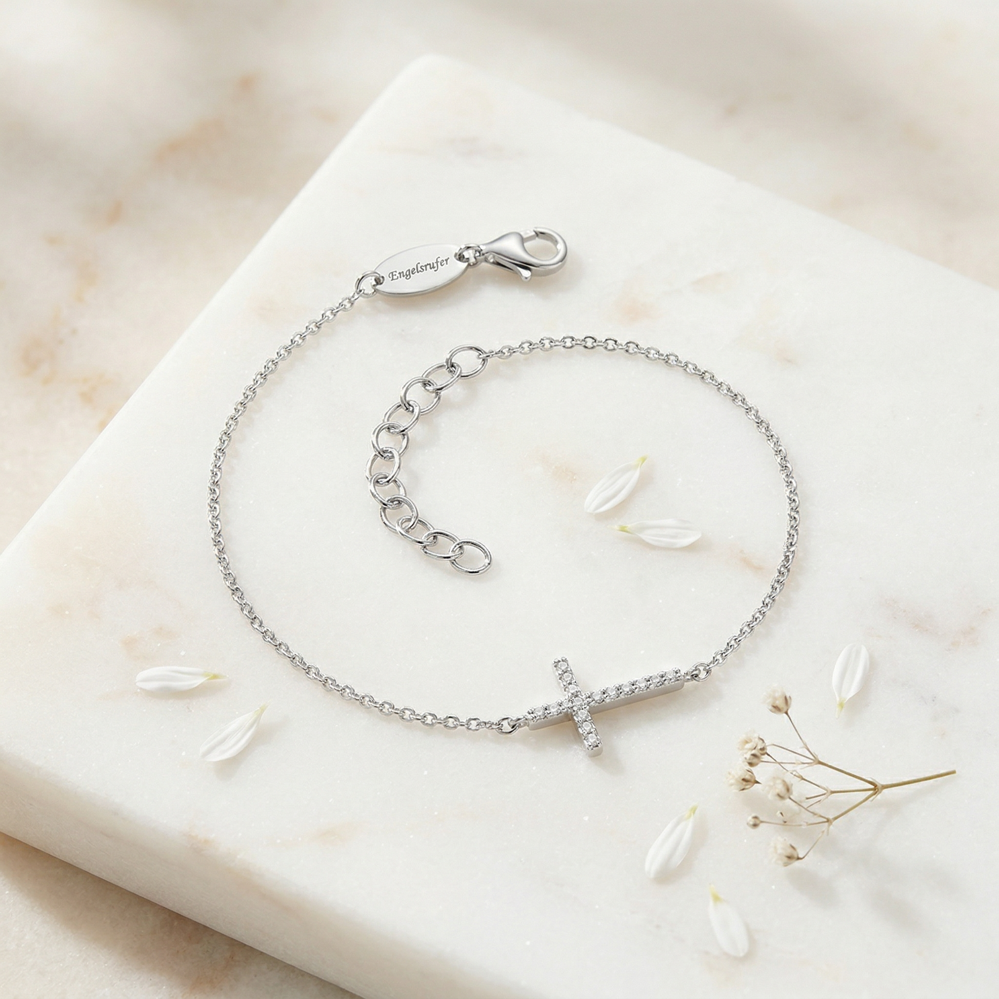 Engelsrufer Armbänder bracciale argento croce zirconia