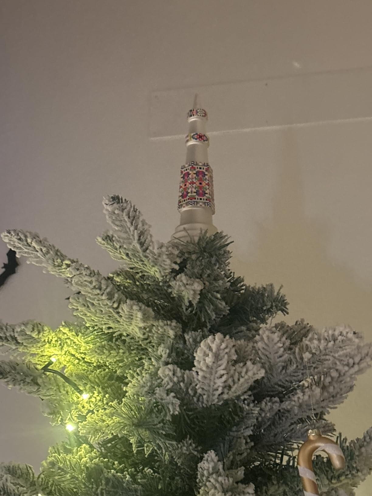 Alessi Vertigo ESA07 puntale albero vetro soffiato