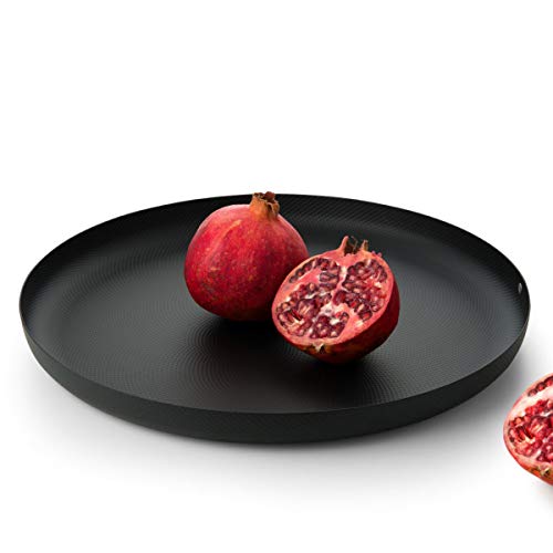 Alessi JM14/35 BT vassoio rotondo nero 35 cm