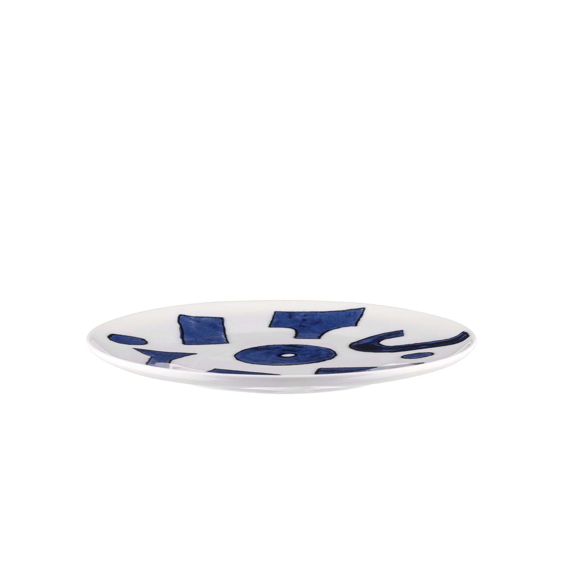 Alessi Itsumo NF07/5 piatto dessert porcellana bianca 21 cm