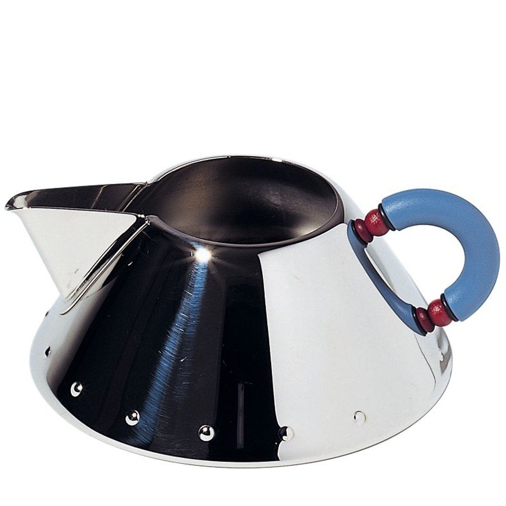 Alessi 9096 cremiera acciaio azzurra manico azzurro