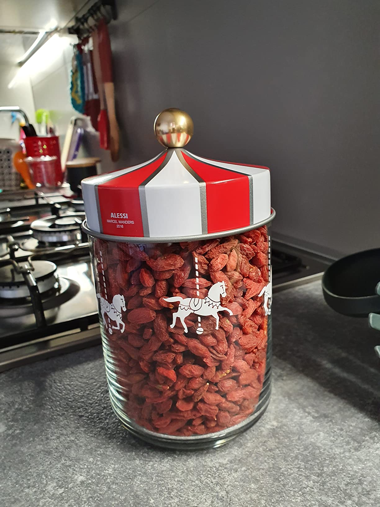 Alessi Circus MW30/75 barattolo vetro 75 cl ermetico