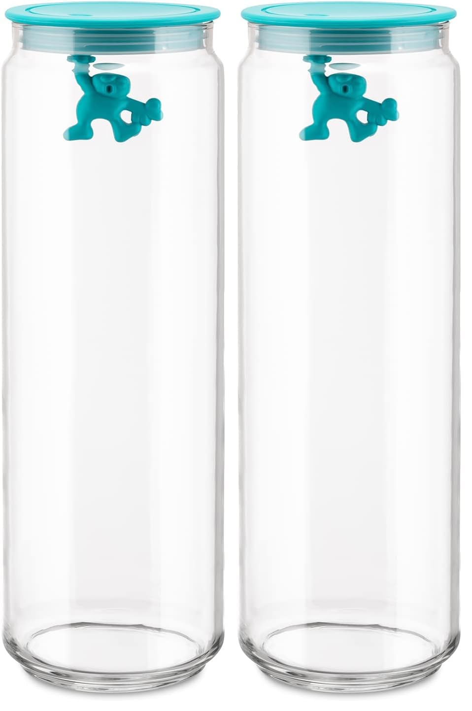 Alessi AMDR04 AZ Gianni Barattolo Vetro Azzurro 700 ml