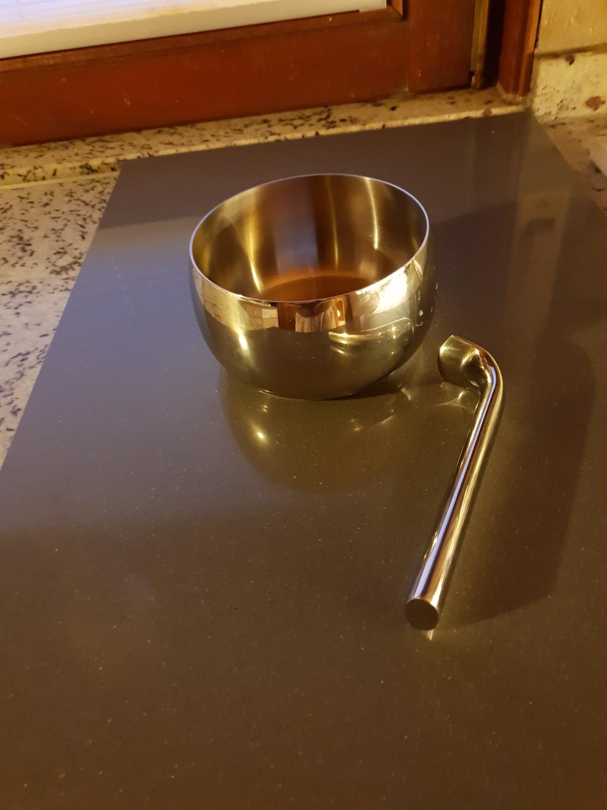 Alessi Mami SG105/16 casseruola manico lungo 17 cm induzione