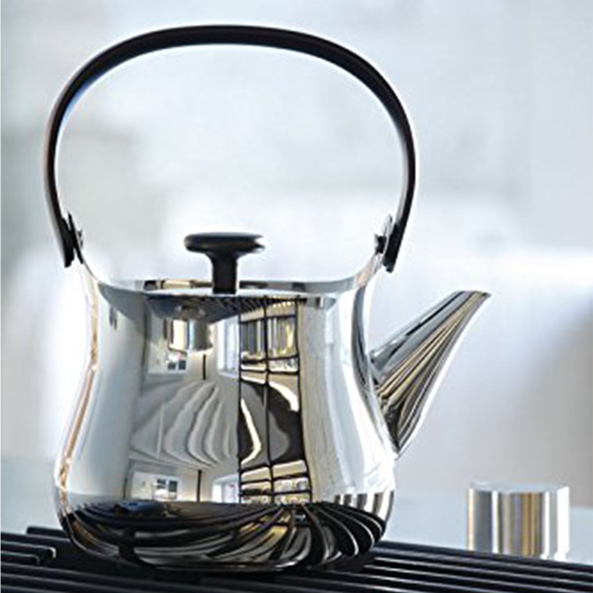 Alessi Cha NF01 Teiera Acciaio 90 cl con Infusore