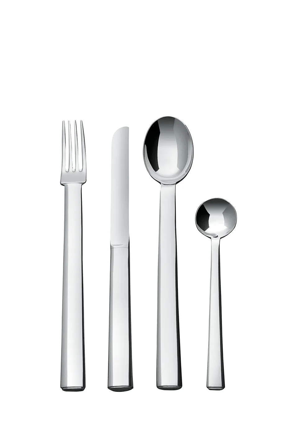 Alessi Rundes Modell JH01S24 servizio posate 24 pz acciaio lucido