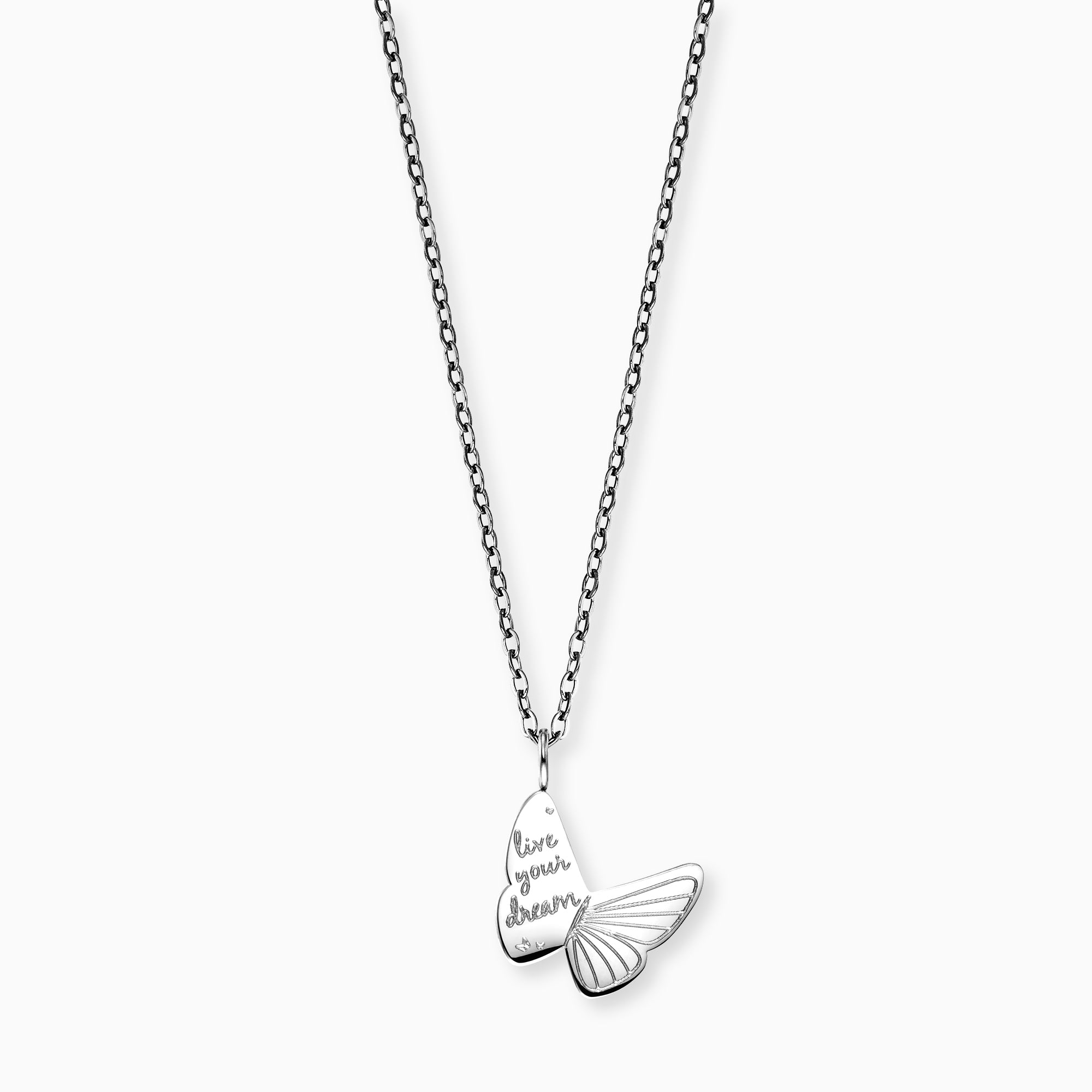 MySteel by Engelsrufer Collana Acciaio Dream Argento