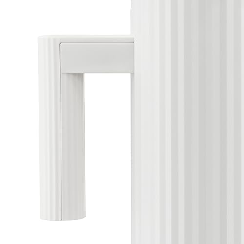 Alessi Plissé MDL12 W caraffa termoisolante 100 cl bianca