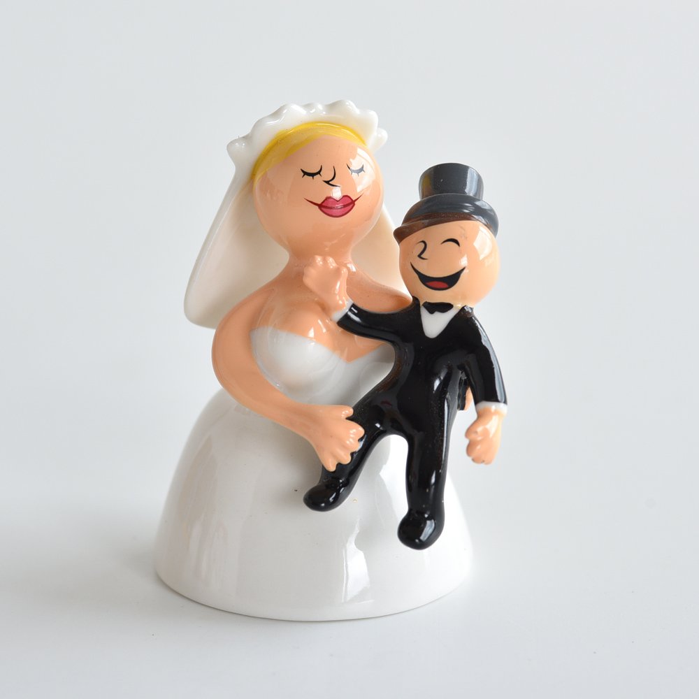 Alessi Abbracciami Amore Mio AMGI59 statuina torta porcellana