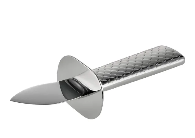 Alessi Tavola FM23/44 Colombina Fish coltello ostriche lucido