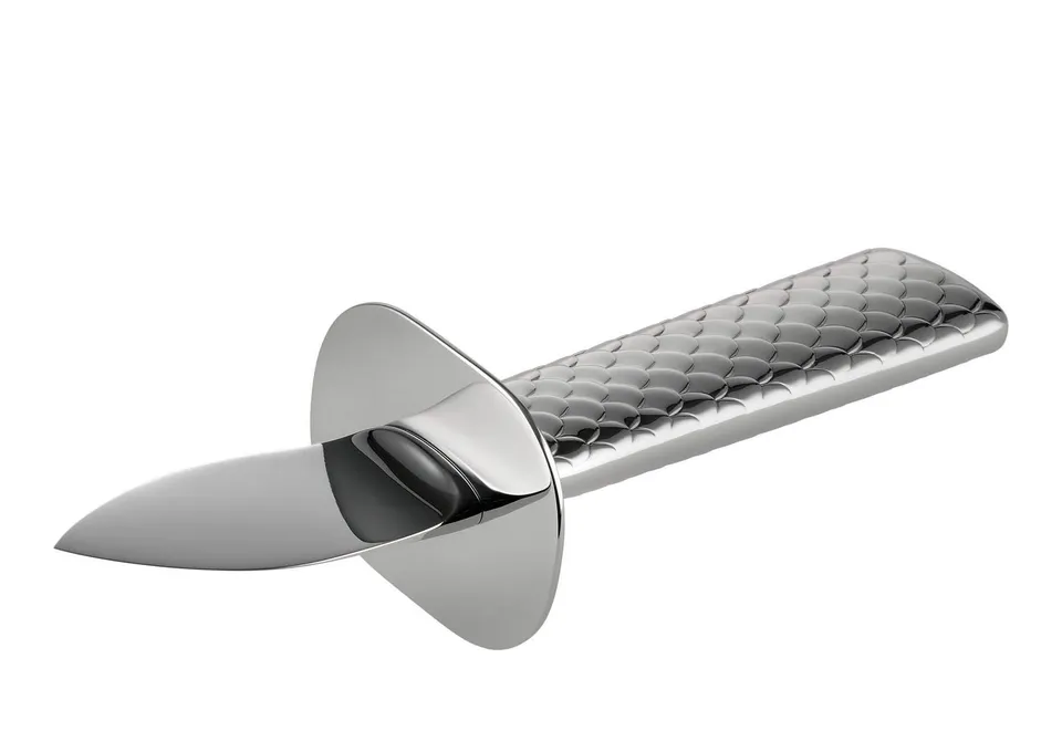 Alessi Tavola FM23/44 Colombina Fish coltello ostriche lucido