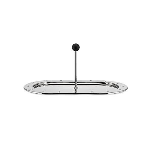Alessi MG34 Graves Vassoio Acciaio Rettangolare 29 cm