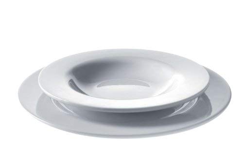 Alessi AJM28/5 piatto dessert porcellana 20 cm set 4
