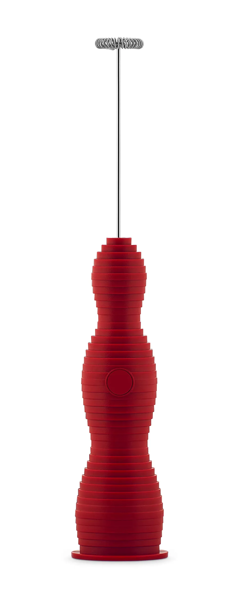 Alessi Pulcina MDL11 R frullino montalatte rosso ricaricabile