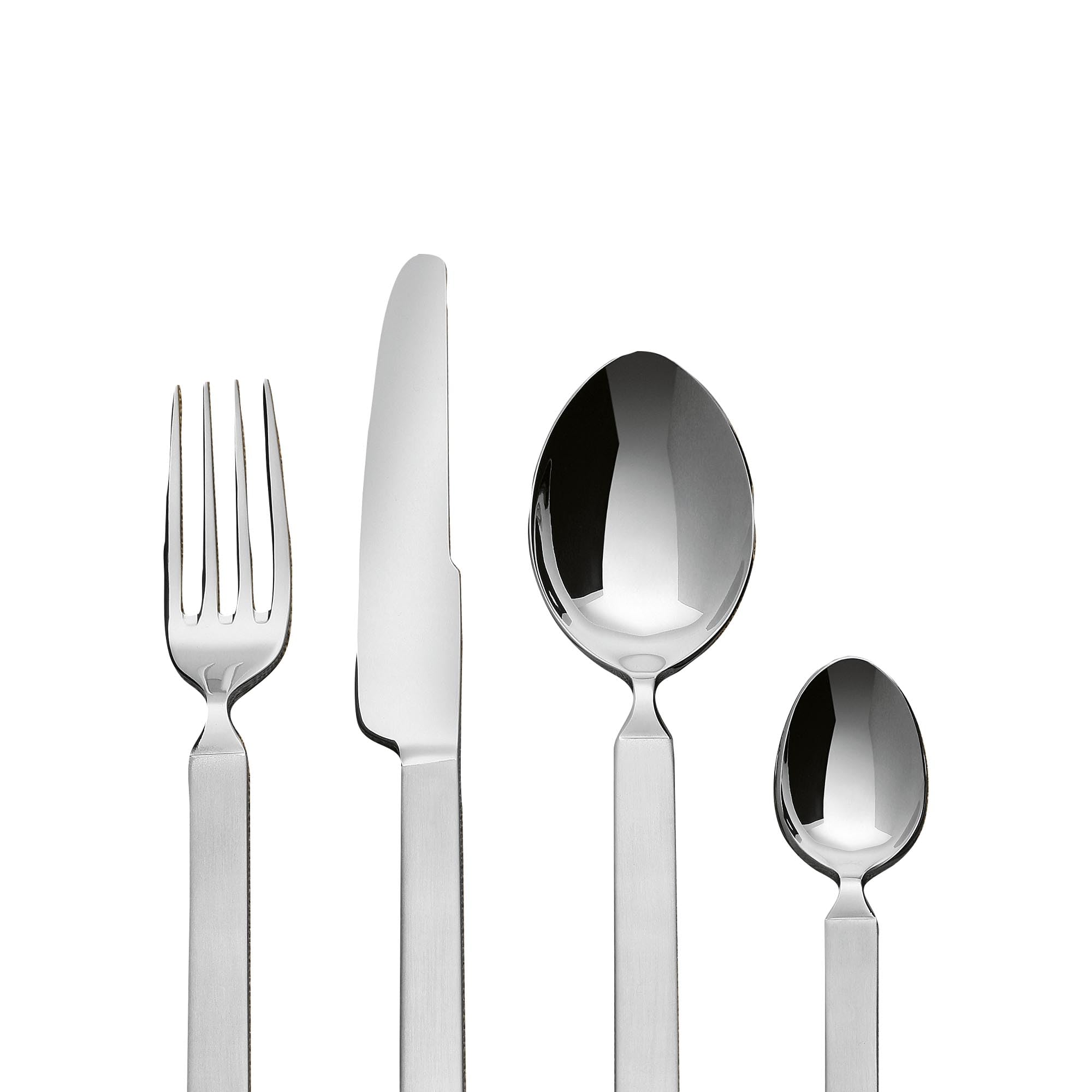 Alessi Tavola Dry 4180S24 Servizio Posate 24 Pezzi Acciaio
