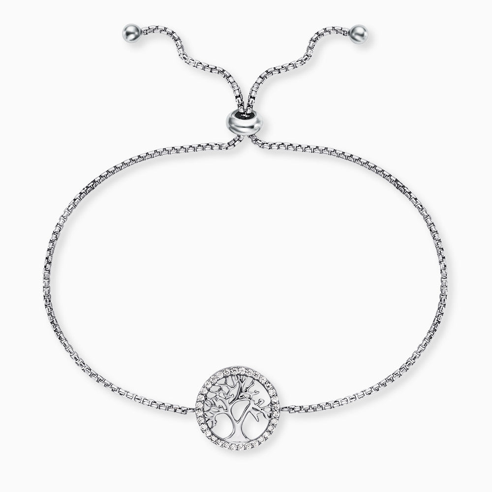 Engelsrufer Lebensbaum Bracciale argento 925 zirconi