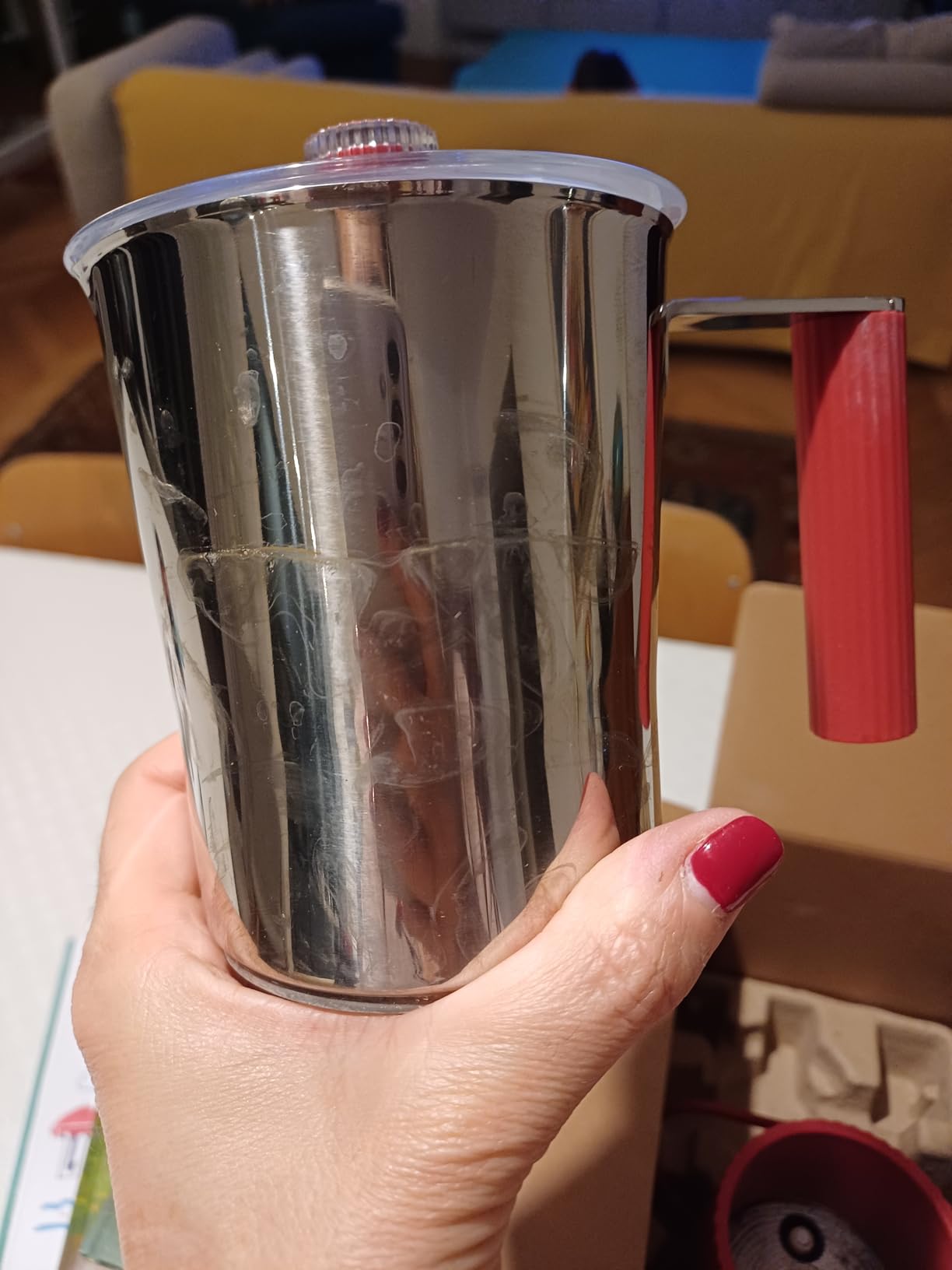 Alessi Plissé MDL13 B montalatte nero 35 cl induzione
