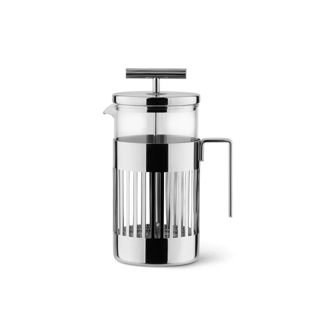 Alessi 9094/8 Caffettiera 8 Tazze Acciaio Vetro 72 cl