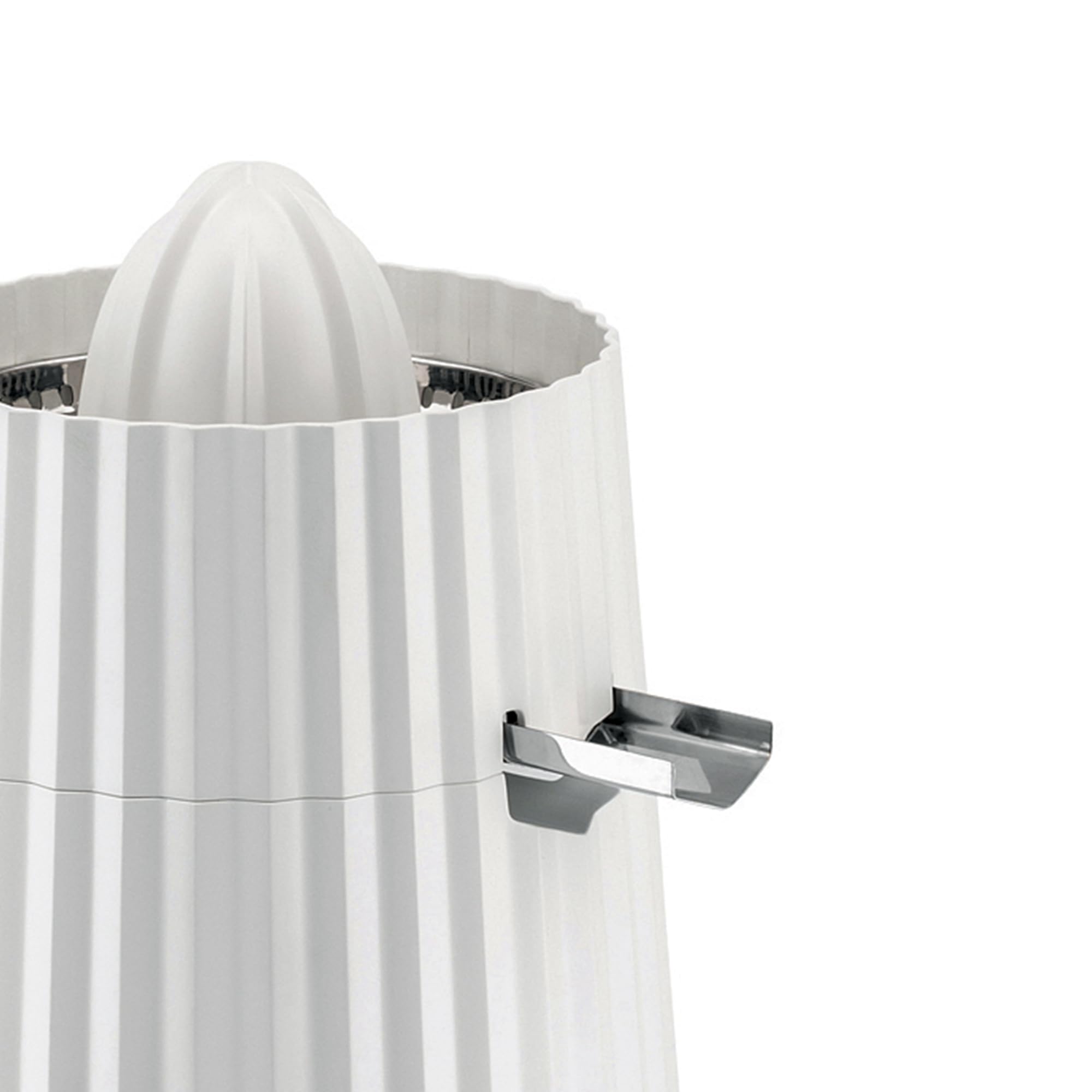Alessi Plissé MDL07 W Spremiagrumi Elettrico Bianco Resina