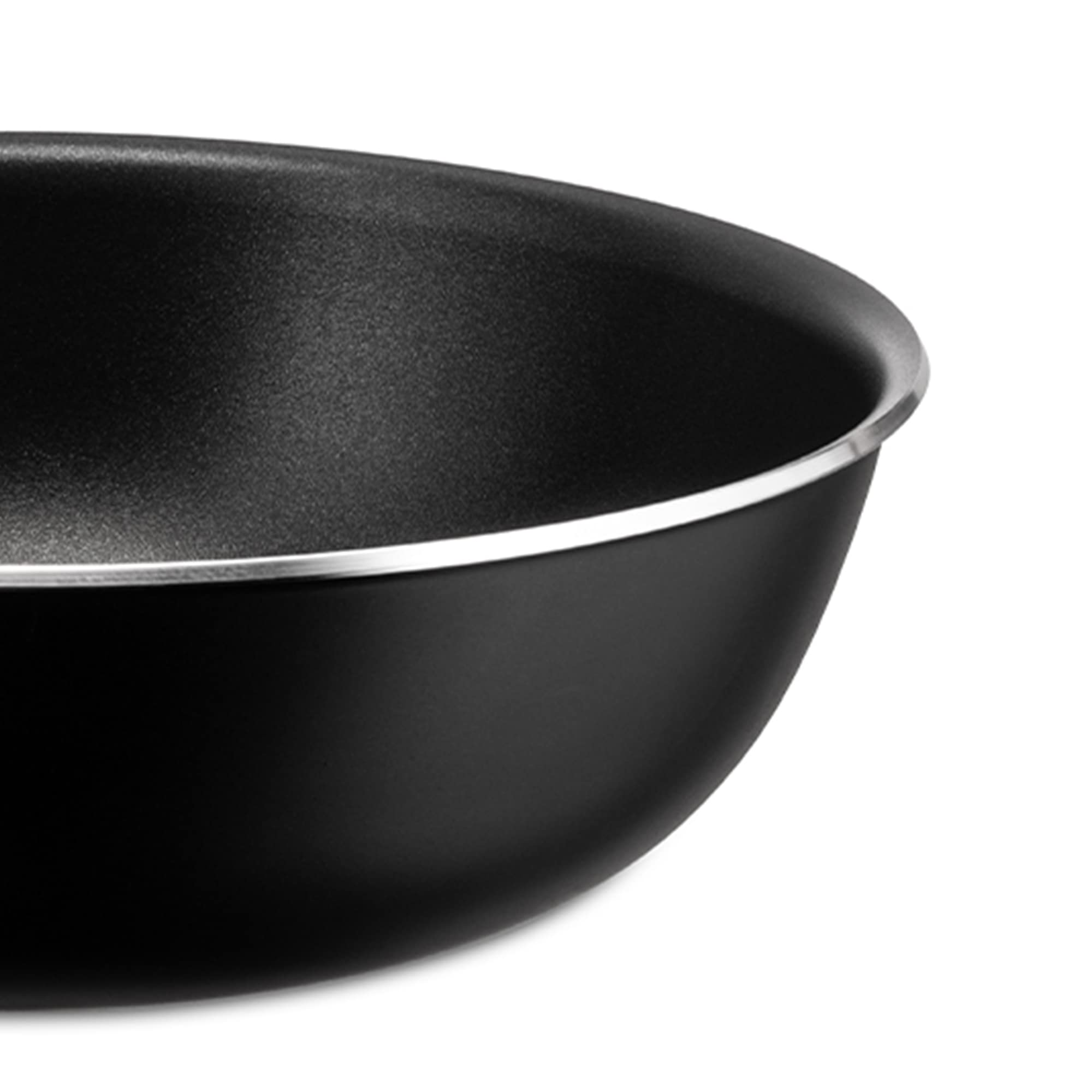 Alessi Pots&Pans Padella Alta 28 cm Nera Induzione
