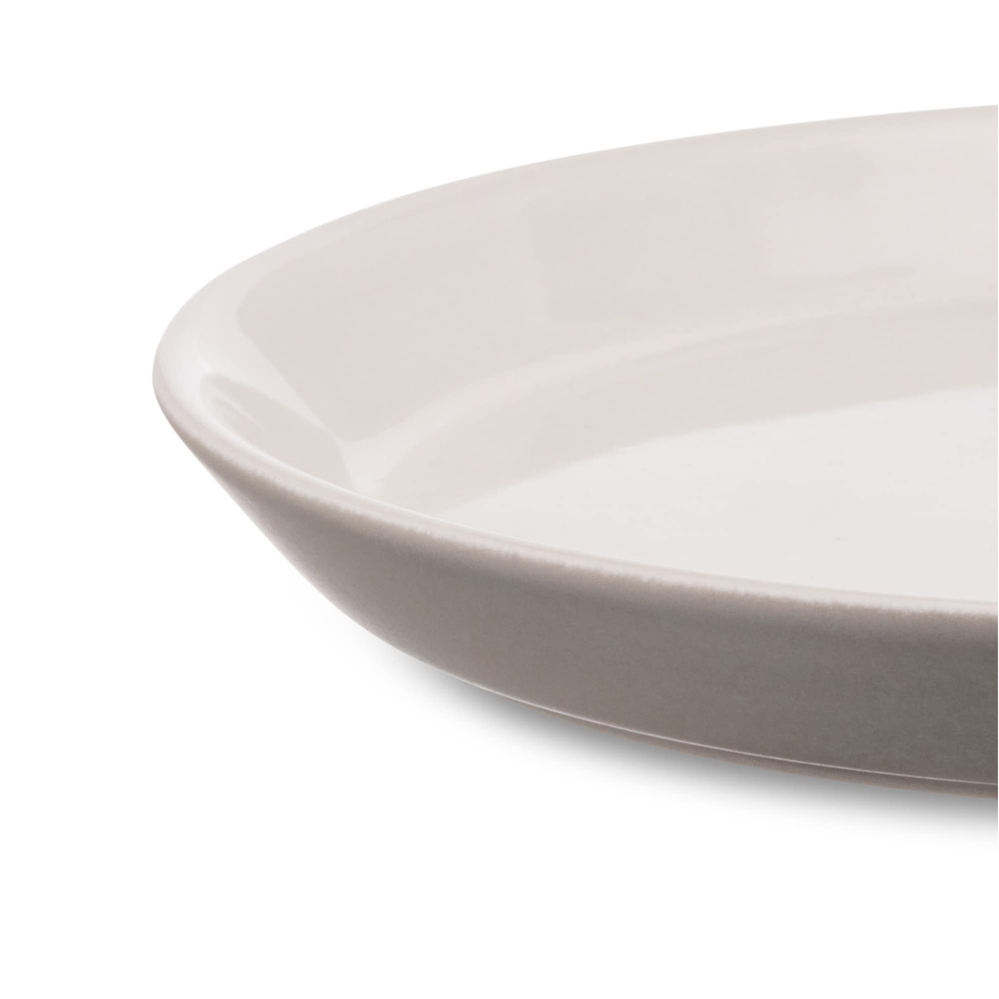 Alessi Tonale DC03/5 LG Piatto Dessert Stoneware Grigio 4pz