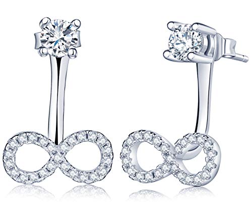 Infinionly Fashion orecchini infinito 2 modi argento 925