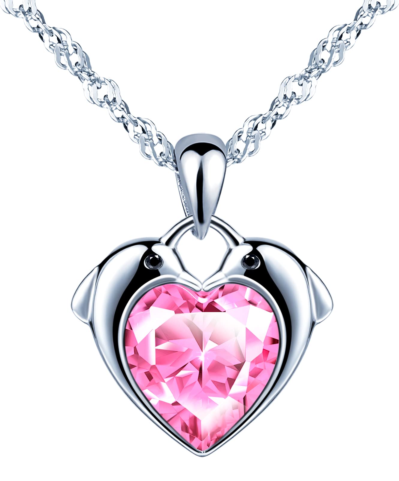 Infinionly Fashion Necklaces collana cuore argento 45 cm