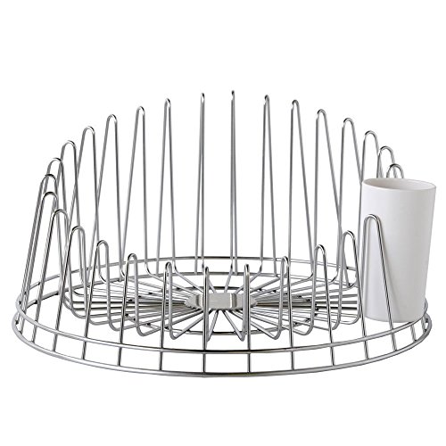 Alessi A Tempo APD04 Scolapiatti Acciaio Lucido