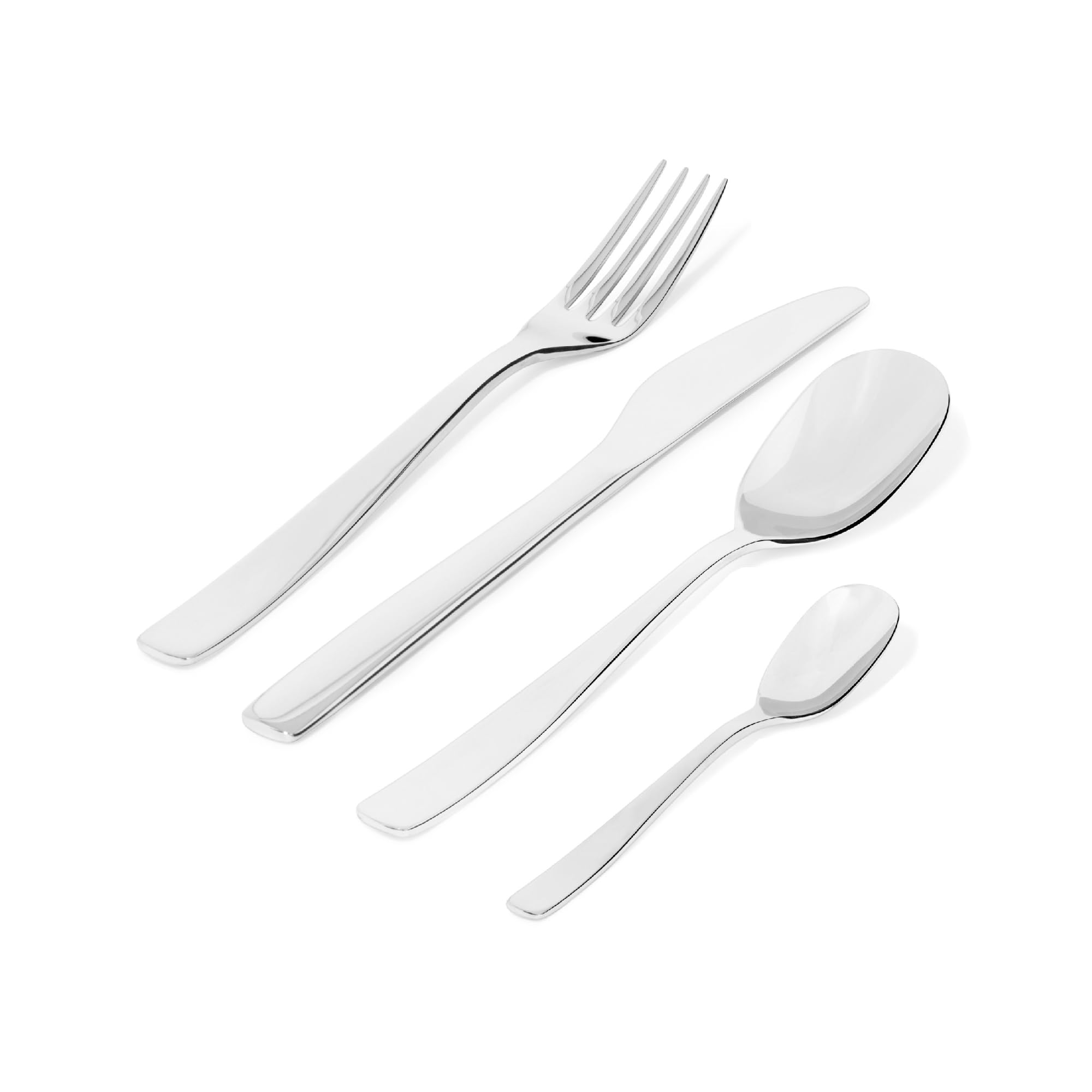 Alessi KnifeForkSpoon AJM22S24M Servizio Posate 24 Pezzi Acciaio 18/10
