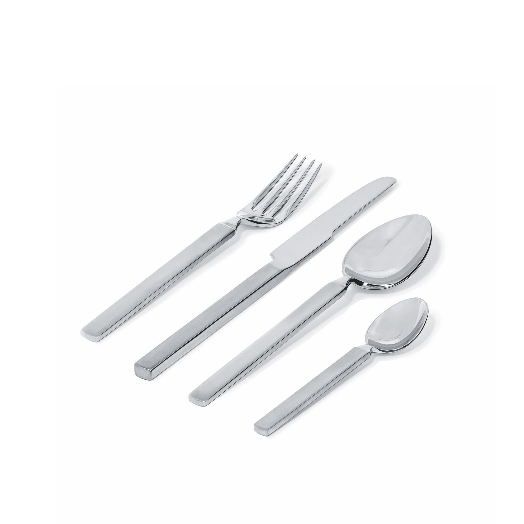 Alessi Tavola Dry 4180S24 Servizio Posate 24 Pezzi Acciaio