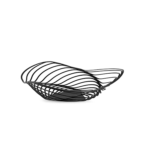 Alessi Tavola Trinity ACO01 B fruttiera acciaio nero 23 cm piccola