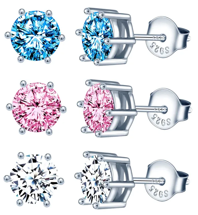 Infinionly Fashion Earrings orecchini argento 925 multicolore