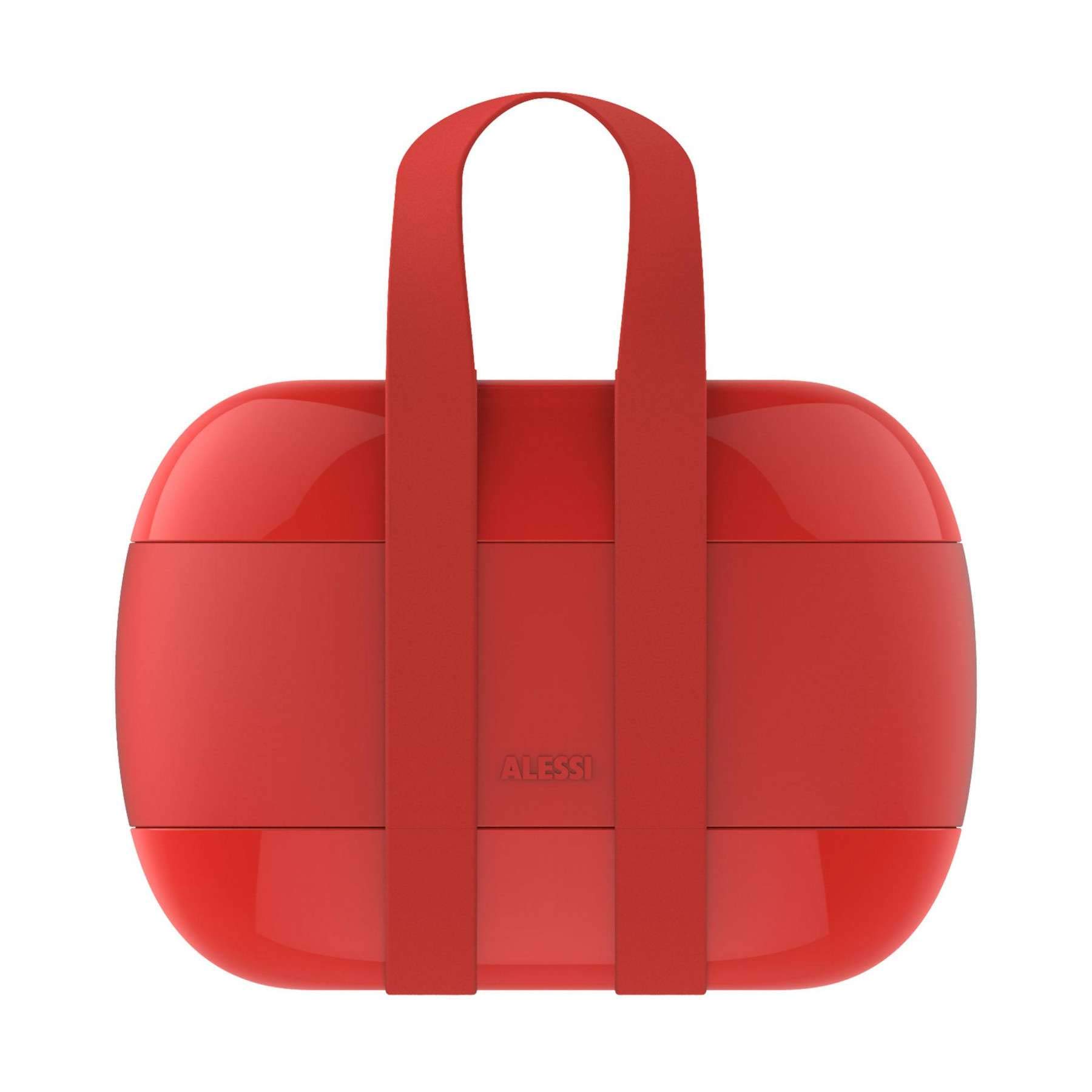 Alessi Food à Porter SA02 R Lunch Box 3 Scomparti Rosso
