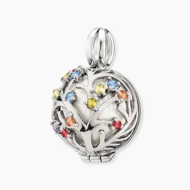 Engelsrufer Bloom Ciondolo Sfera Zirconia Multicolor