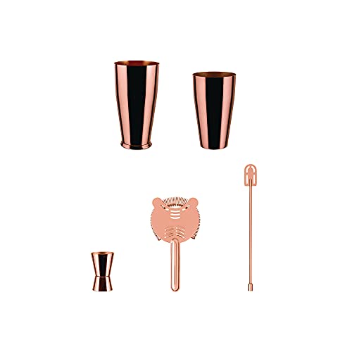 Alessi Lunar Eclipse 5050SET I kit cocktail 5 pezzi inox