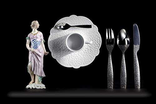 Alessi Dressed MW01/89 set 4 mug porcellana bianca