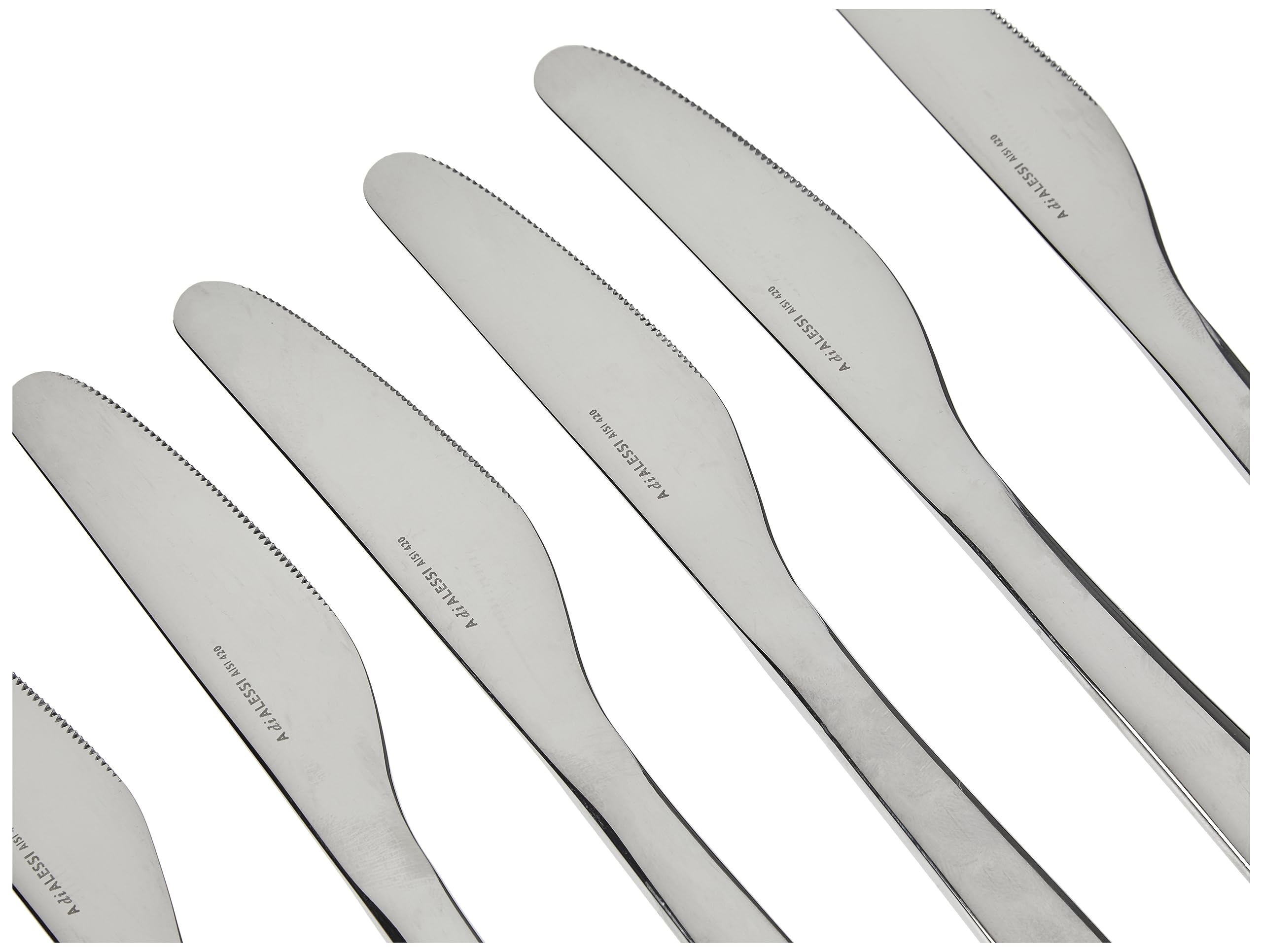 ALESSI Tavola AJM22/6M Knifeforkspoon coltello frutta set 6 pezzi