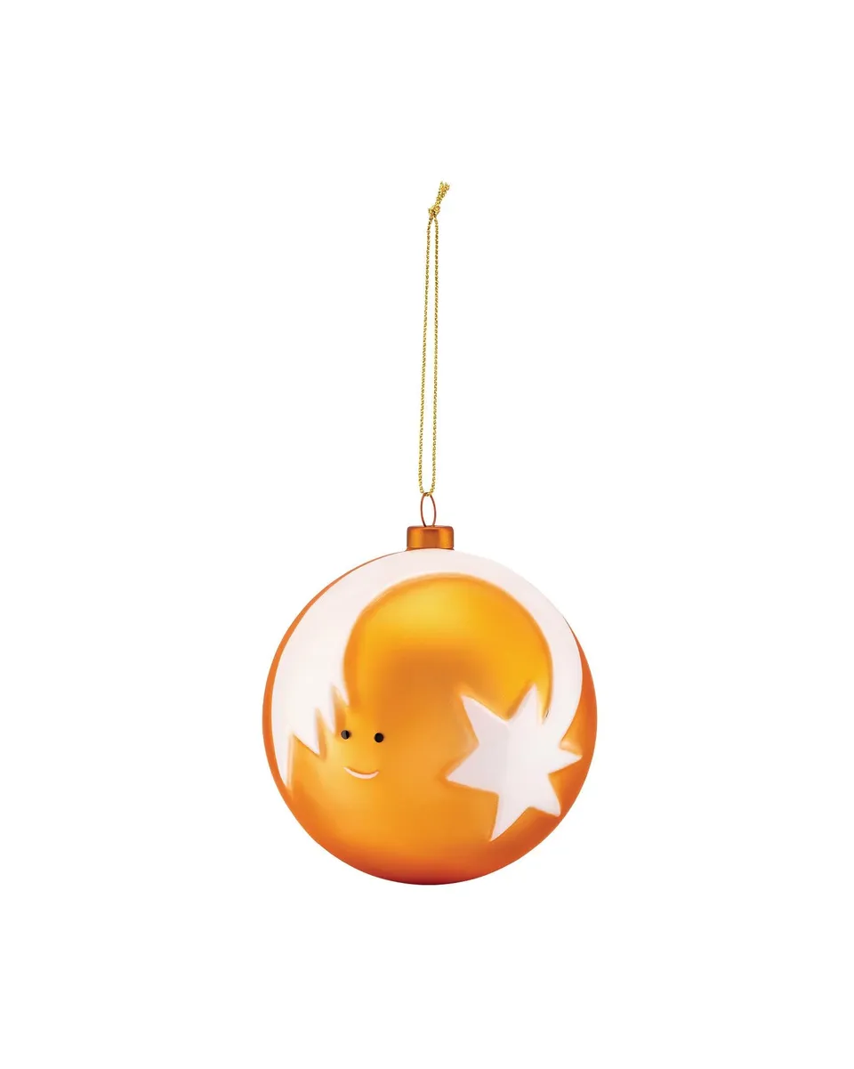 Alessi AMJ13 7 Stella Cometa palla Natale vetro soffiato