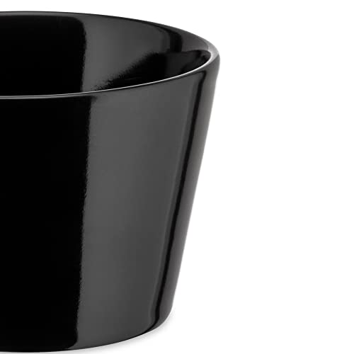 Alessi Tonale DC03/78 B Set 4 Tazze Nero Stoneware